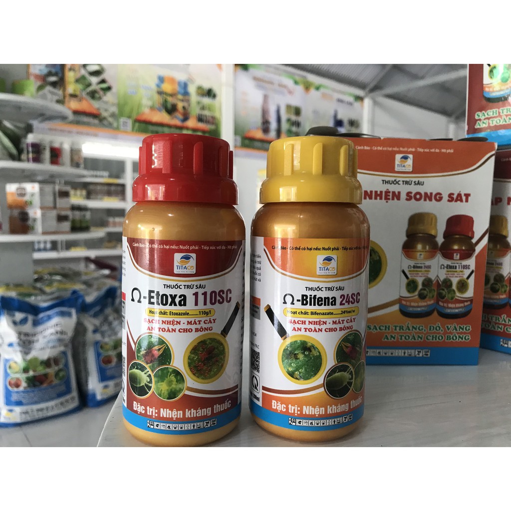 Sản phẩm trừ nhện đỏ, nhện vàng_CẶP NHỆN SONG SÁT