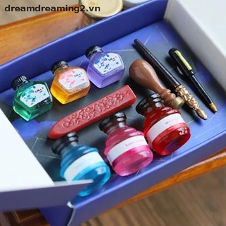 Bộ Bút Mực Cho Nhà Búp Bê Mini
