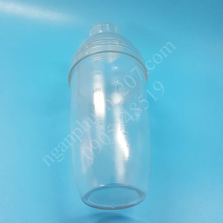 Bình lắc shaker 700ml có vạch chia in mờ