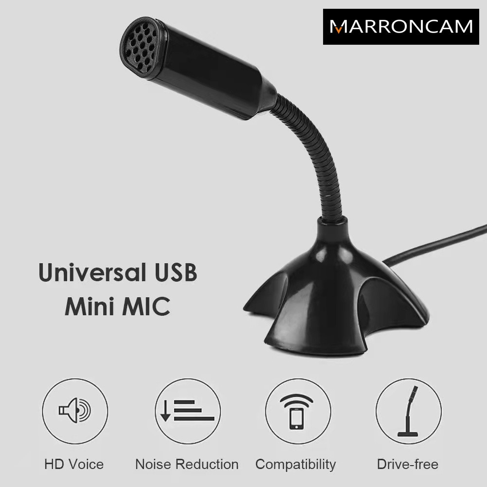 Micro cắm cổng Usb máy tính M-306 - Usb Microphone - Micro để bàn cho máy tính