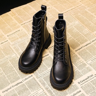 Giày Boot Martin Đế Dày Phong Cách Anh Quốc Mới