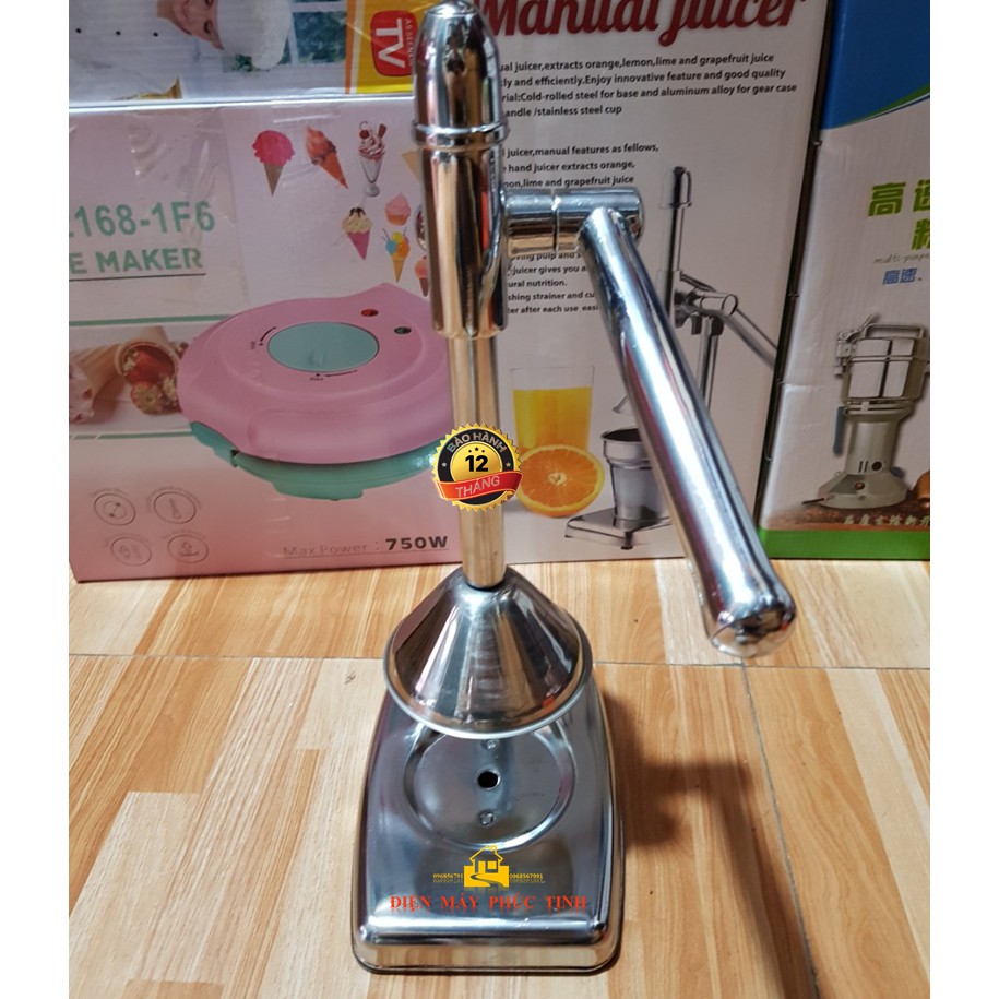 Máy Ép Cam, Hoa Quả Bằng Tay - Inox