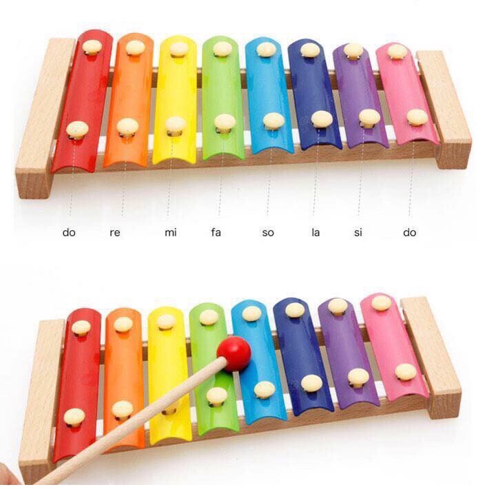 Đồ chơi Đàn gỗ Xylophone 8 thanh 5.0