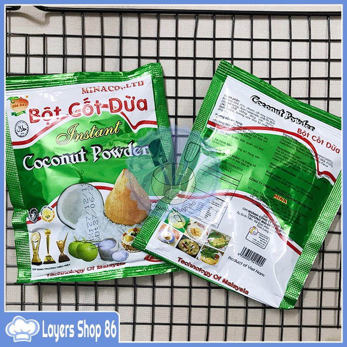 Bột cốt dừa Minaco 50g/ gói