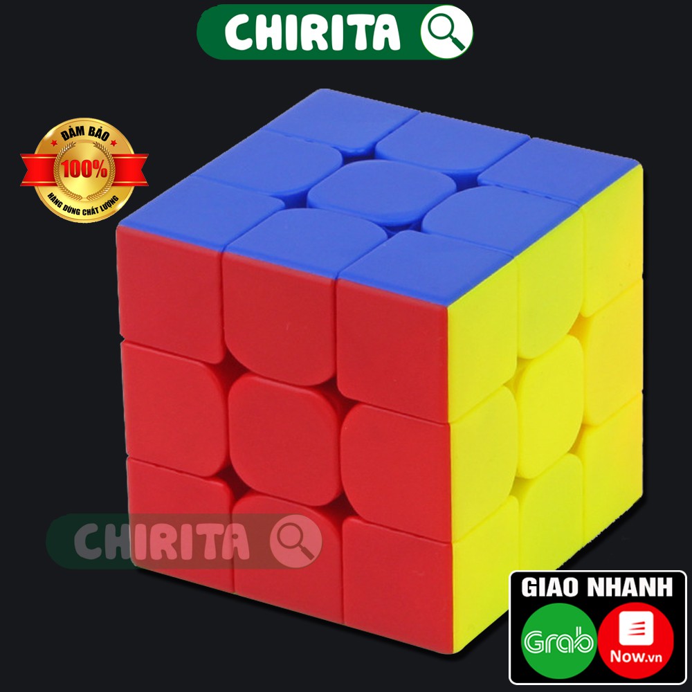 Rubik 3x3x3 phát triển trí tuệ - LOẠI 1 Xuay trơn không rít nhẹ tay