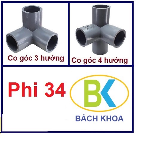 Co góc 3 hướng, 4 hướng phi 34
