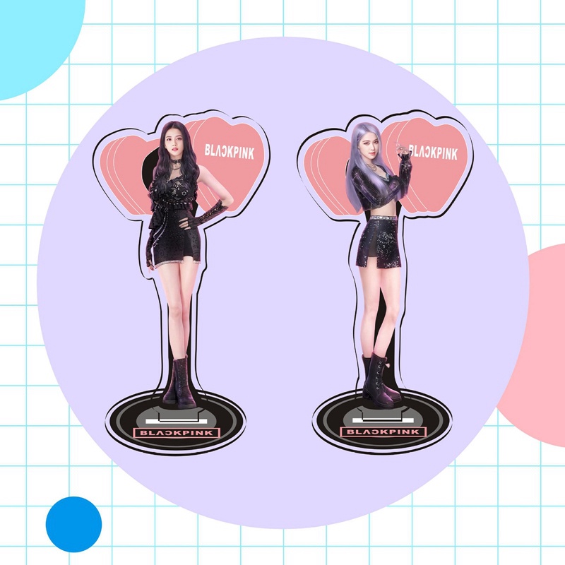 Phụ Kiện Trang Trí Bàn Làm Việc Hình BLACKPINK Thời Trang Mới 2022