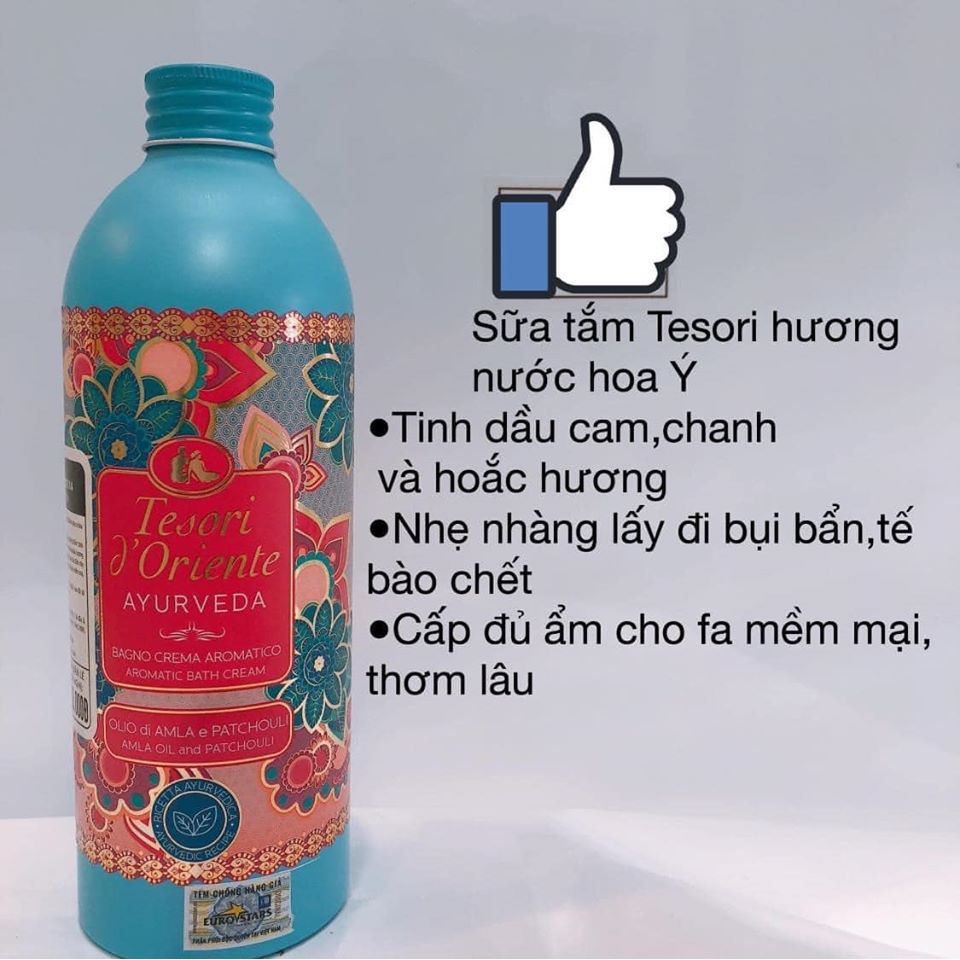 Sữa tắm xích Tesori 𝓓' 𝓞𝓻𝓲𝓮𝓷𝓽𝓮 500Ml