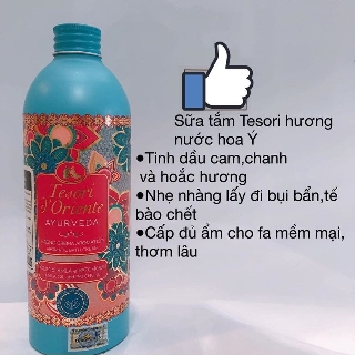 Sữa tắm xích Tesori 𝓓' 𝓞𝓻𝓲𝓮𝓷𝓽𝓮 500Ml