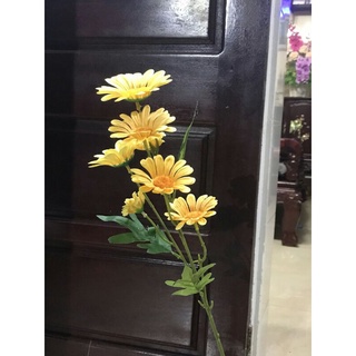 Cúc Mi Cành Dài Hoa Lụa Đẹp Hoa Cao Cấp