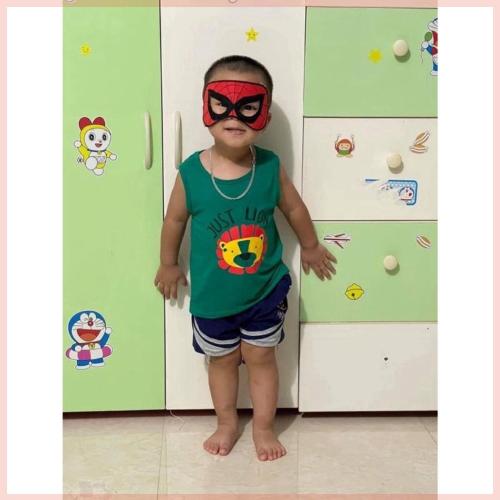 Áo ba lỗ cho bé trai và bé gái LILIKIDS chất thun lạnh thoáng mát họa tiết dễ thương