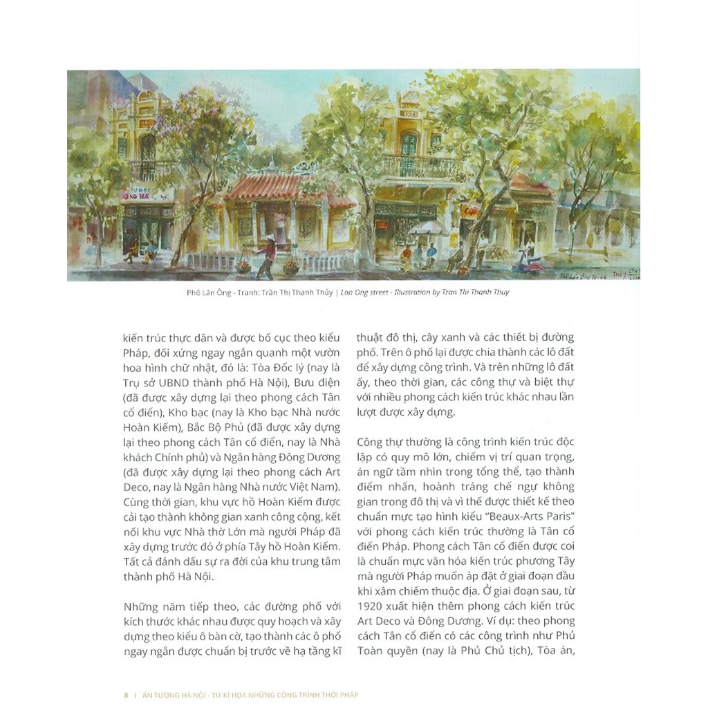 Sách - Ấn Tượng Hà Nội Từ Kí Hoạ Những Công Trình Thời Pháp | BigBuy360 - bigbuy360.vn