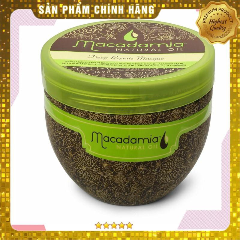 Dầu hấp ủ tóc Macadamia Deep Repair Masque 500ml