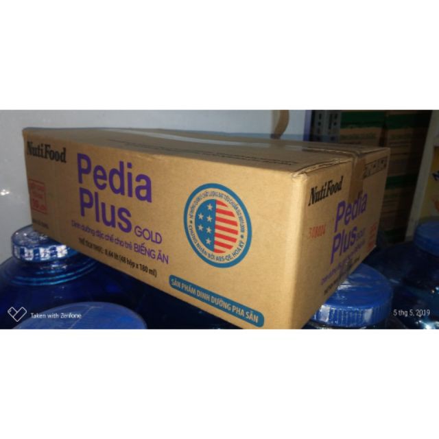 Thùng 48 hộp Sữa Pedia Plus Gold 180ml