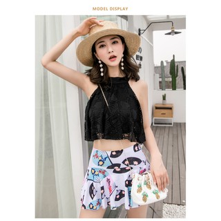 Váy bơi rời cổ yếm