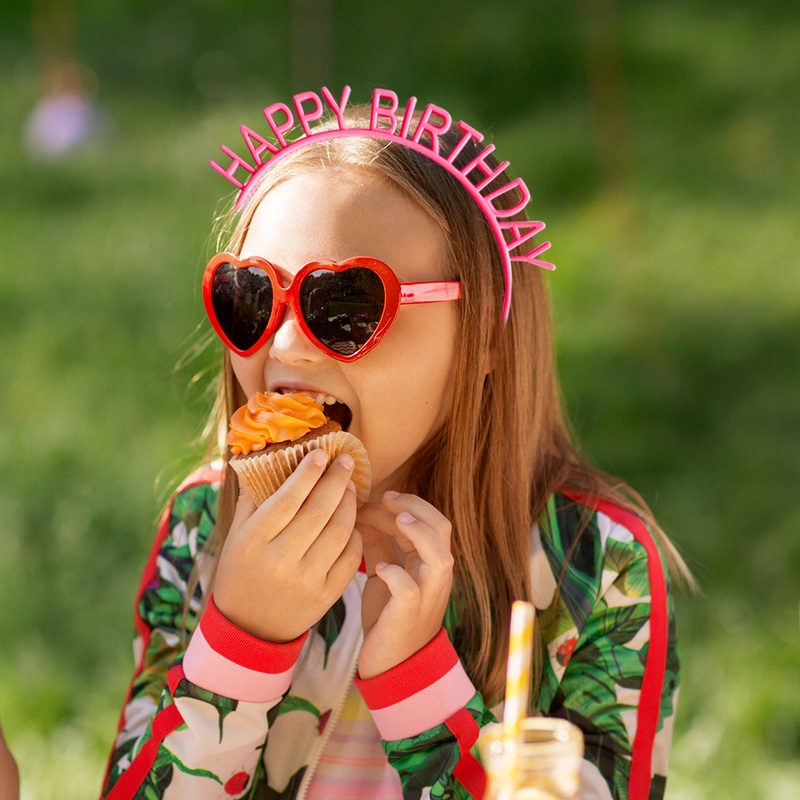 Băng đô hình chữ Happy Birthday dễ thương cho bé gái