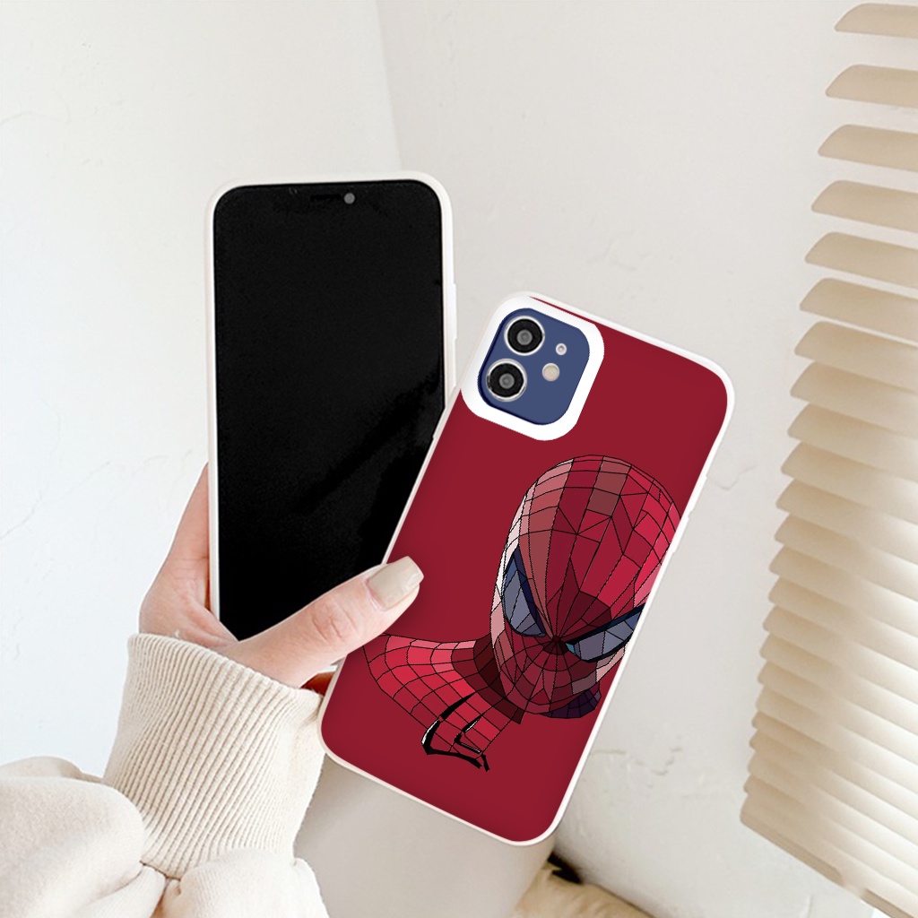 Ốp Điện Thoại iphone In Hình Spiderman người nhện Cho 6/6s PIus 7/8/SE 2020 7/8PIus X XS XR XSMAX 11 12 13 Pro ProMax
