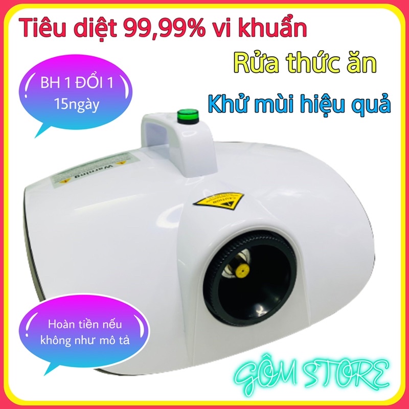 Máy khử khuẩn nano bạc , khử mùi FOG MACHINE, phun sương oto, khử mùi không gian lớn công suất 1500w