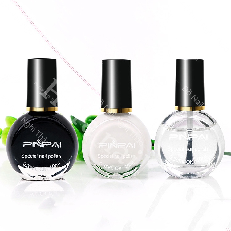 Sơn in móng , mực in nail Pinpai 10ml NGHI THẢO