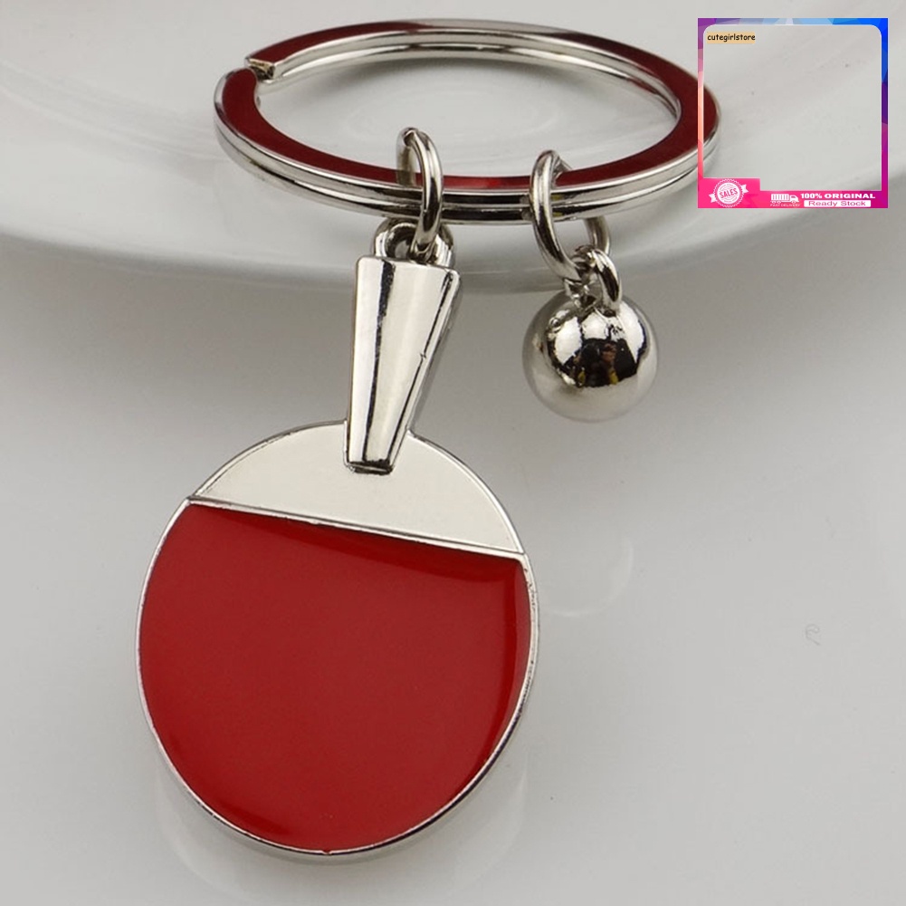 Móc khóa kiểu vợt bóng bàn Pingpong