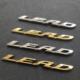 Tem chữ nổi trang trí xe máy logo lead - tem chữ nổi logo lead