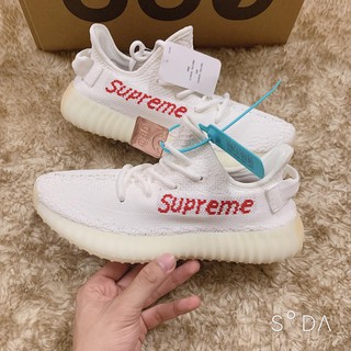 Giầy thể thao Yzy 350 trắng Superme