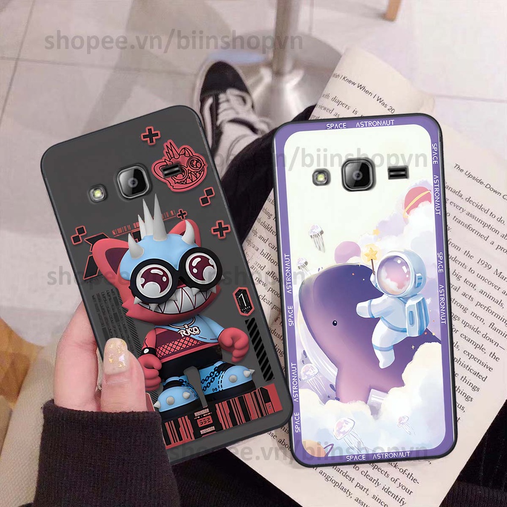 Ốp Samsung J310 / J3 2016 phi hành gia vũ trụ space.x siêu đẹp, thời trang