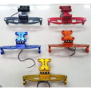 Pát biển số gập CNC cho Moto PKL PKN : R15V3 TFX Z800 Z900 Z1000 .v.v...