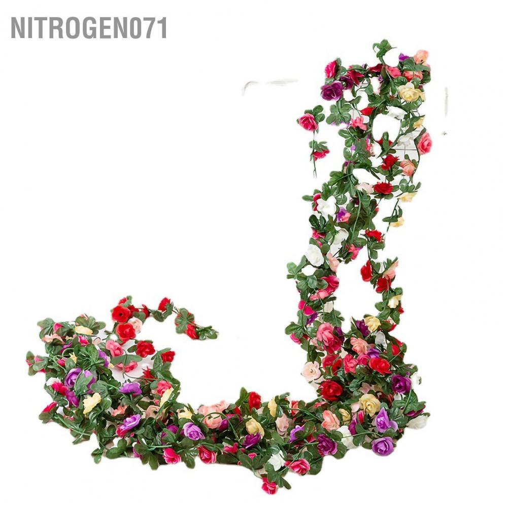 Nitrogen071 chùm rủ đỗ quyên. chùm hoa giả trang trí nhà cửa. văn phòng. lớp học