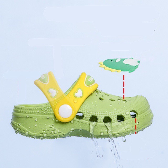 Dép Cho Bé, Sục Cross Mario Trẻ Em Siêu Nhẹ,Êm, Chống Trơn Trượt Hình Động Vật Dễ Thương