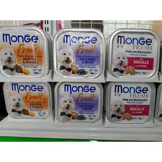 Pate cho chó MONGE 100g