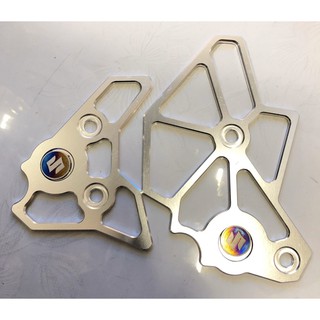 BỘ CHE BEN ĐẠP, CHE BEN DẦU CNC SATRIA, RAIDER FI 150 kèm logo Titan