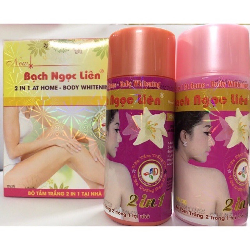 bạch ngọc liên 2in1 at home Whitening có tắm có dưỡng