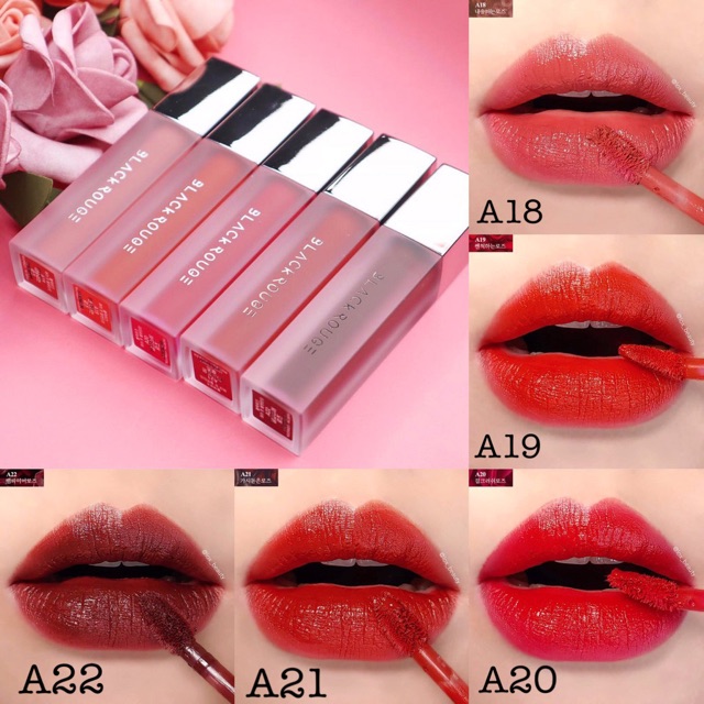 (A18 đến A37) Son Black Rouge Air Fit Velvet Tint | BigBuy360 - bigbuy360.vn