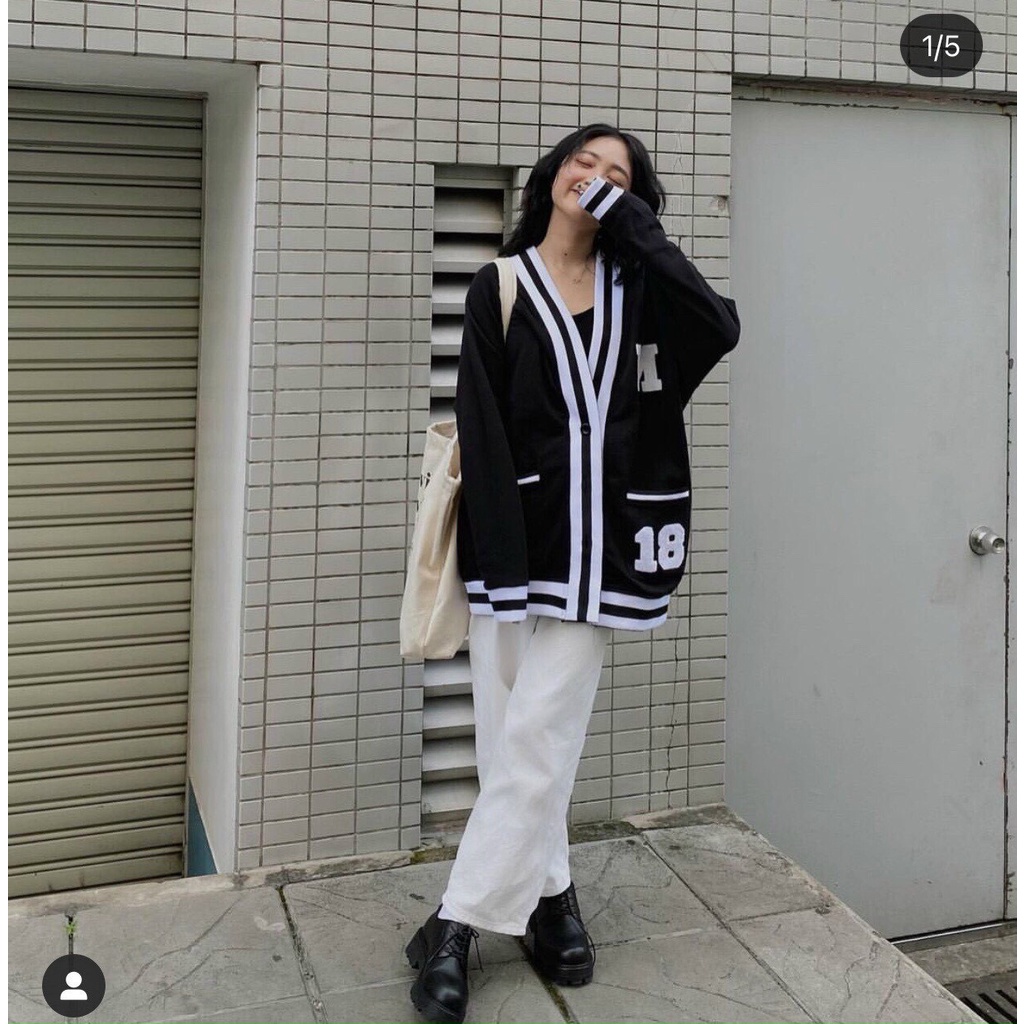 Áo khoác cardigan cặp chất nỉ bông form rộng dày dặn cao cấp nam nữ phù hợp