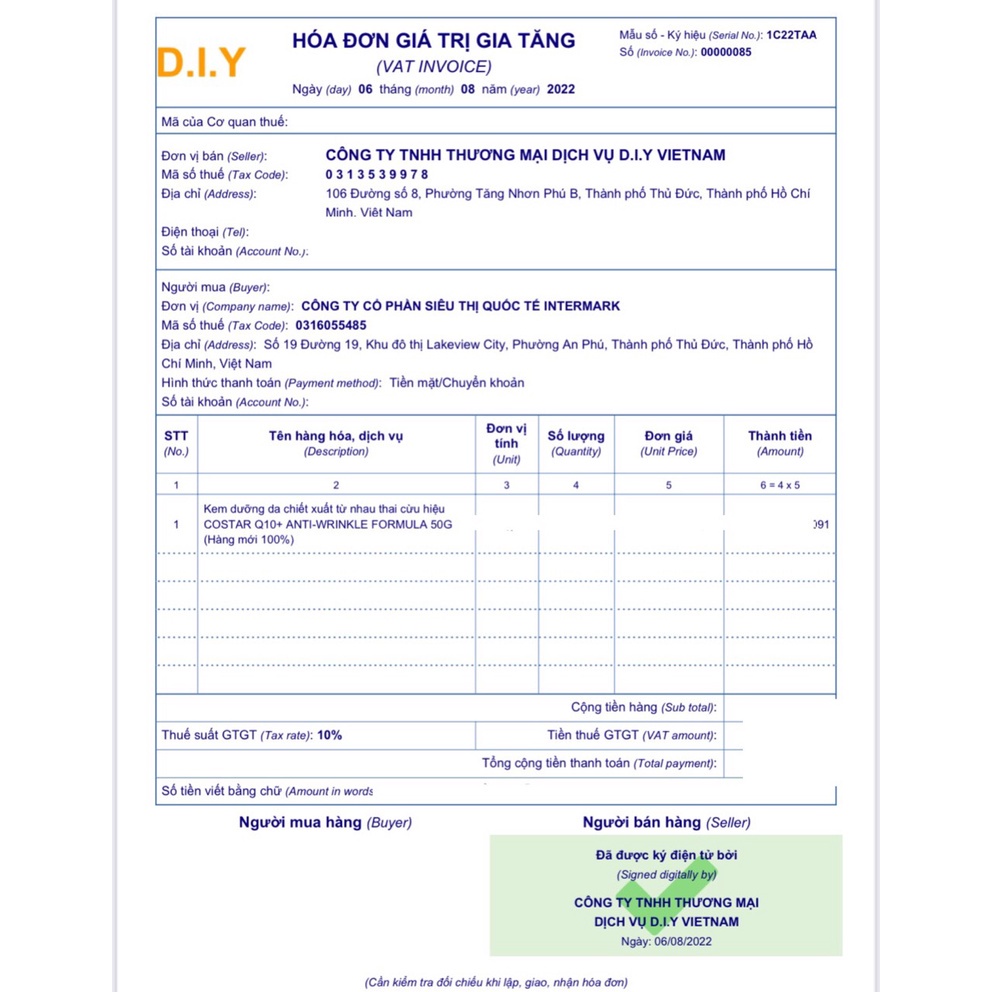 1 Hộp Kem Dưỡng Da Chống Nhăn Nhau Thai Cừu Costar Q10+ Hàng Úc