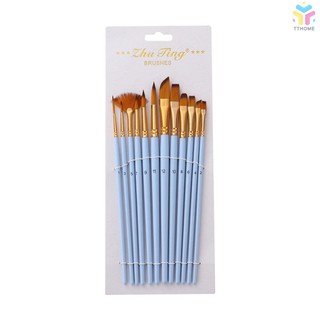 Set 12 cọ vẽ Acrylic loại mini hữu dụng