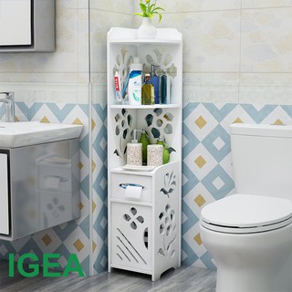 [ SIÊU SALE HỦY DIỆT] Tủ góc có cánh tủ nhà tắm hoa mai chống nước- IG363