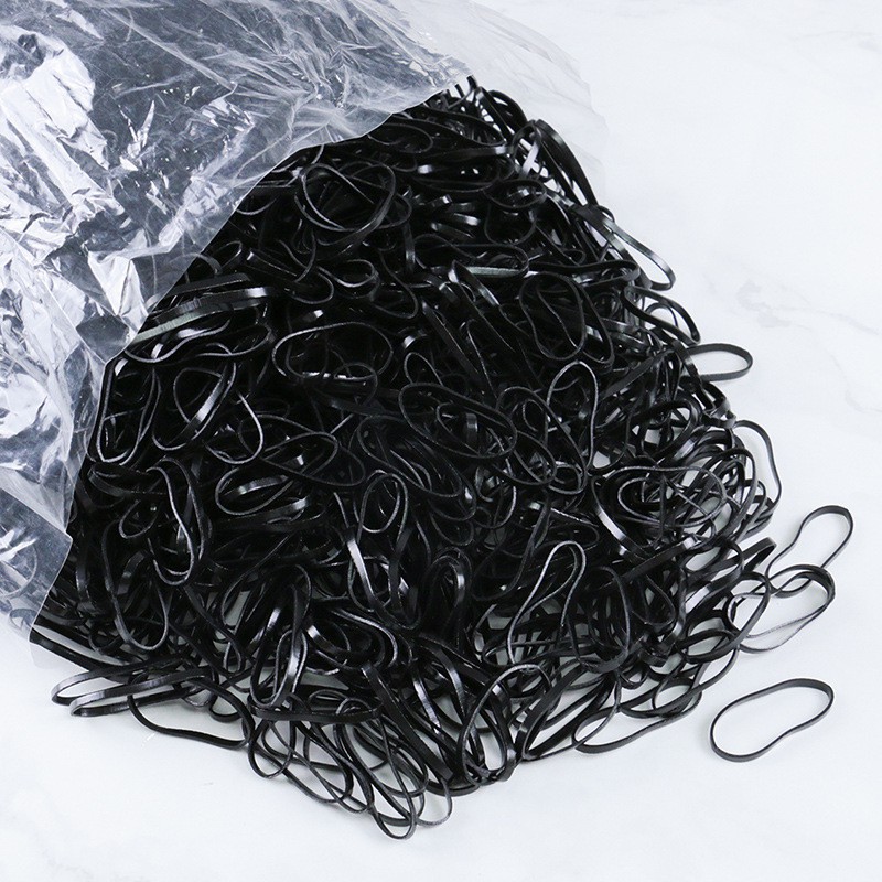 Chun buộc tóc 100 chiếc cao cấp hàng chuẩn