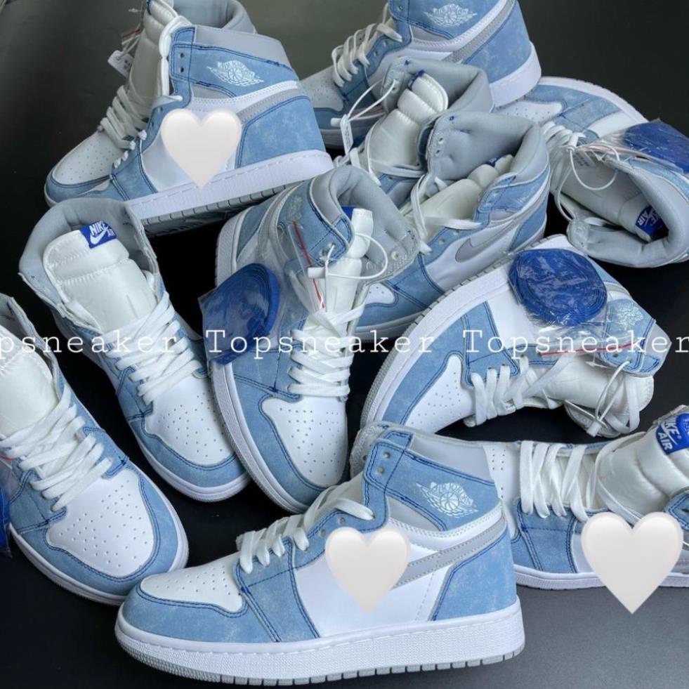 Giày Sneaker JorDan  Hyper Royal, Giày jordan 1 cao cổ Hyper Royal  Thể Thao Nam Nữ Cao Cổ Full Phụ Kiện