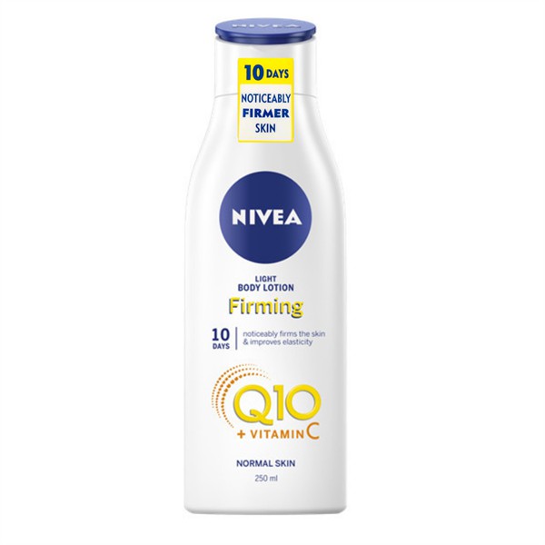 [TOP 1 SHOPEE] Dưỡng thể trắng da da thường Nivea Light Body Lotion Firming Q10 + Vitamin C Normal Skin (Bill Anh)