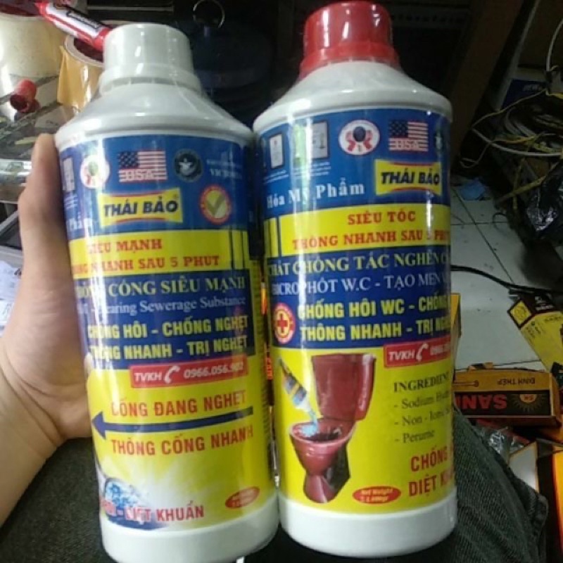 Thông cống thông cầu vệ sinh siêu tốc Thái Bảo