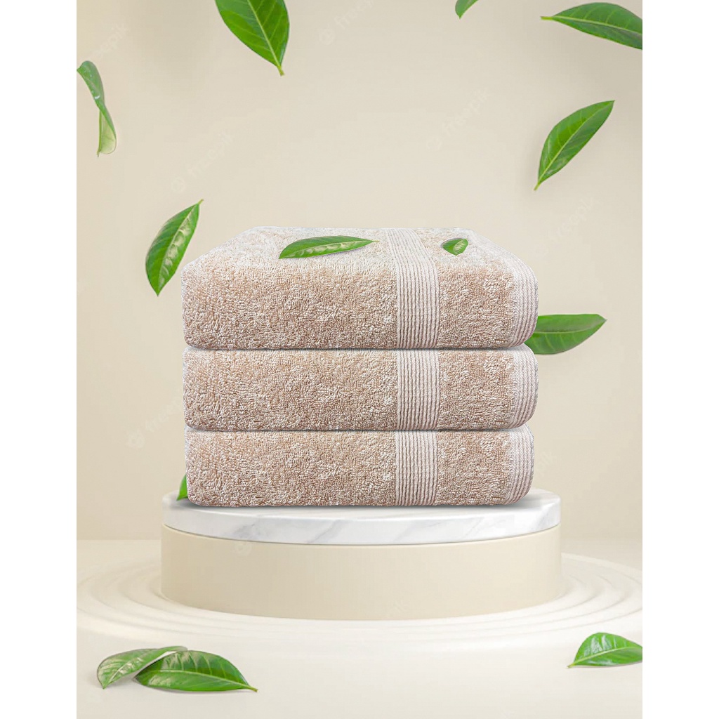 Khăn Mặt Tiêu Chuẩn Âu Mỹ 100% Cotton CD40/2 Thấm Hút Bền Màu Premium Cotton Towel