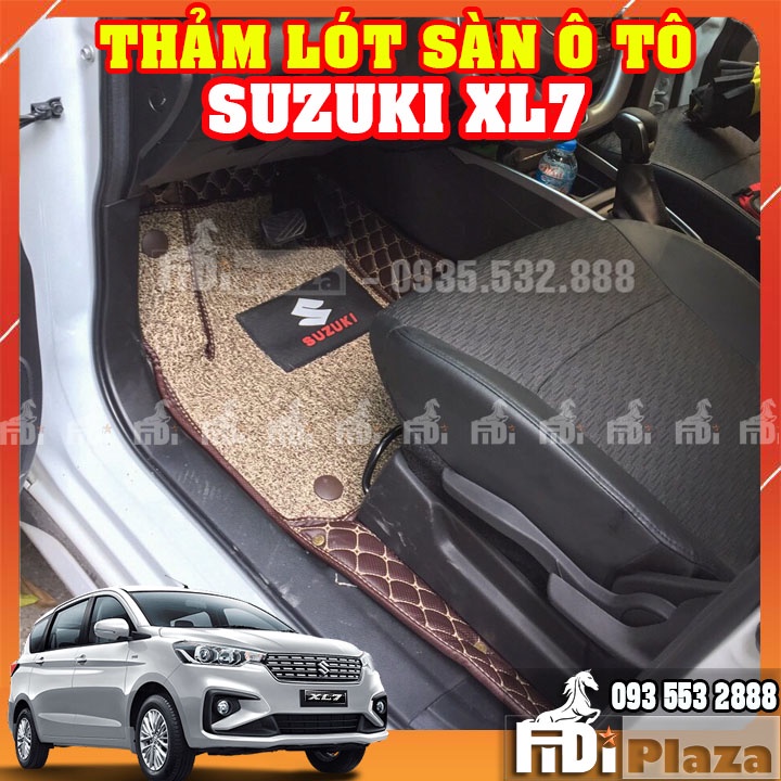 Thảm Lót Sàn 5D 6D Xe Suzuki XL7.- Thảm Trải sàn Ô TÔ Không Mùi - Không Thấm Nước – Dễ Vệ Sinh