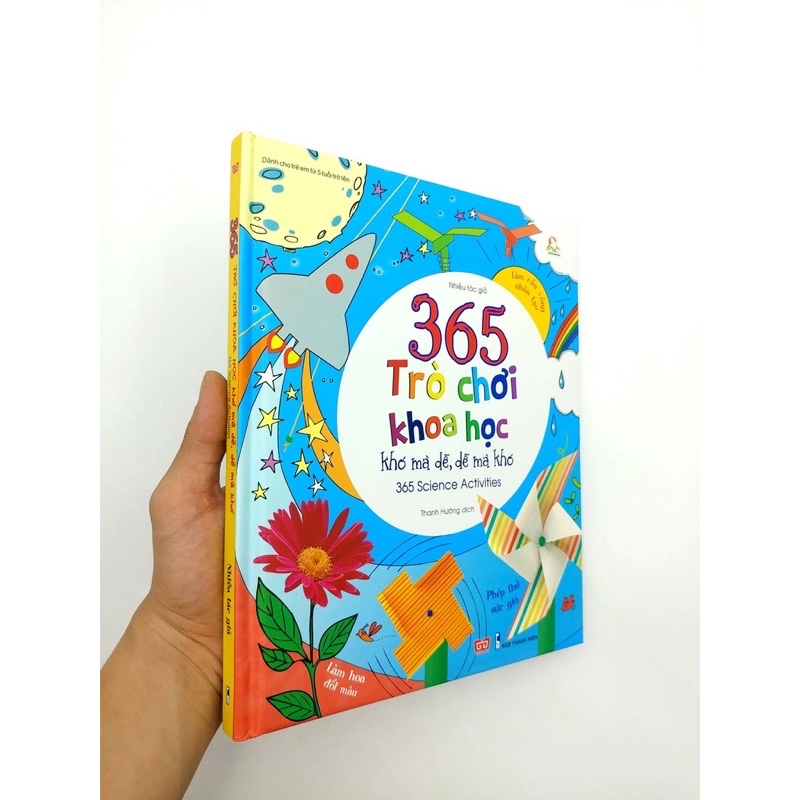 Sách-365 trò chơi khoa học khó mà dễ dễ mà khó (Đinh Tị)