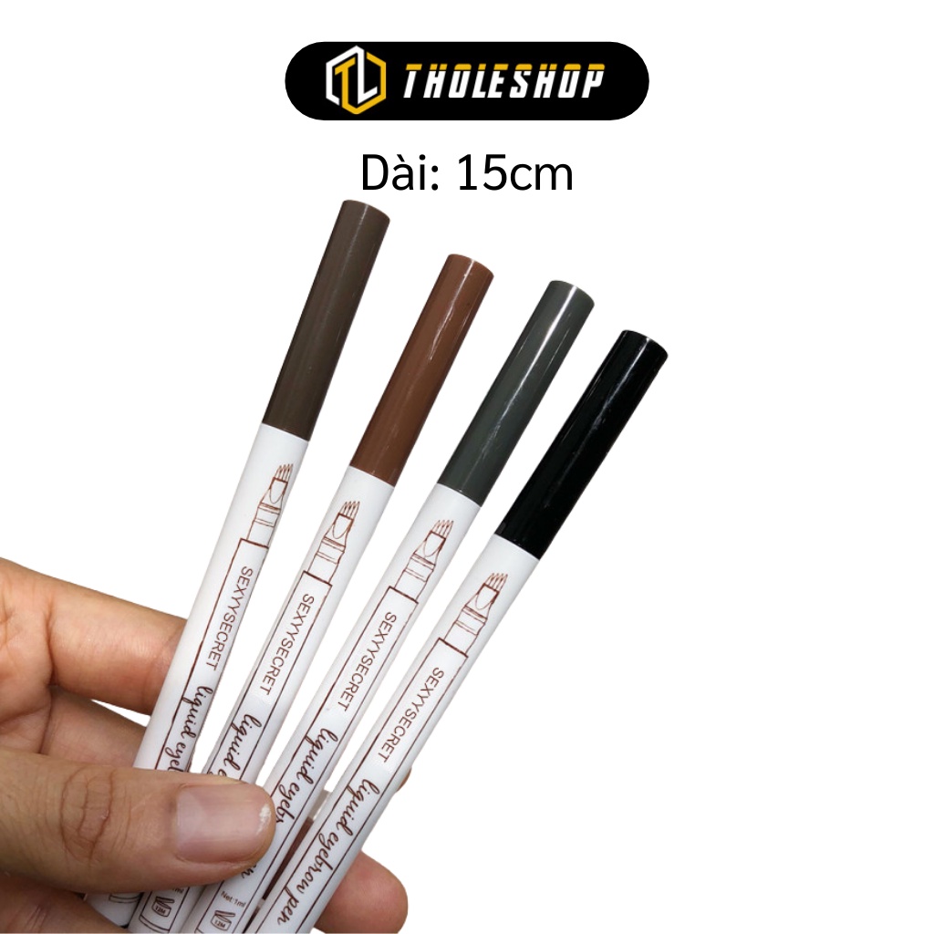 Chì Kẻ Mày - Bút Nước Kẻ Mày 4 Đầu, Không Thấm Nước, Dễ Dàng Vẽ 4980