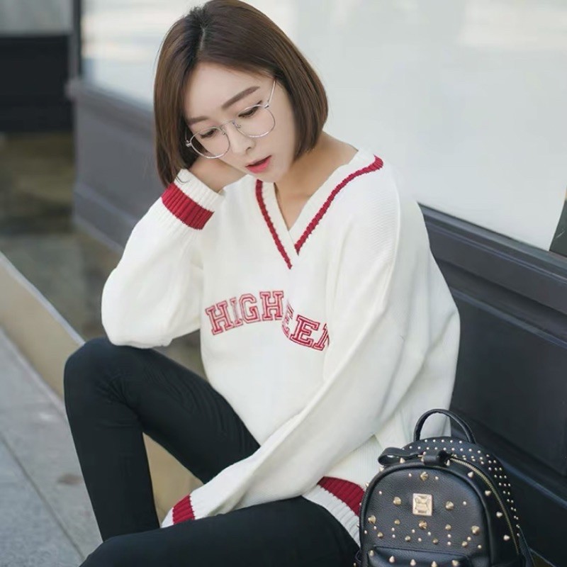 Áo len High teen Ulzzang Hàng Quảng Châu