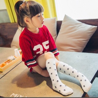 Com bo 5 đôi tất cao cổ cho bé
