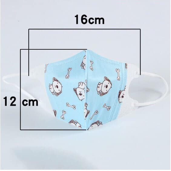 Khẩu trang kháng khuẩn xuất Nhật set 5 cái cho bé