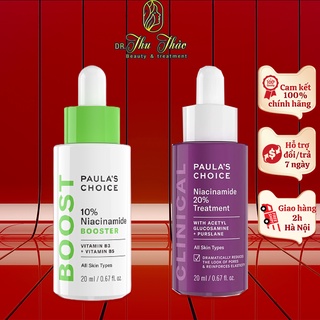  Serum thu nhỏ lỗ chân lông Paula Choice 10% Niacinamide 20% Niacinamide Booster 